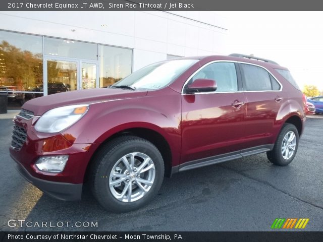 2017 Chevrolet Equinox LT AWD in Siren Red Tintcoat