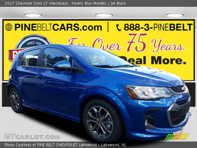 2017 Chevrolet Sonic LT Hatchback in Kinetic Blue Metallic