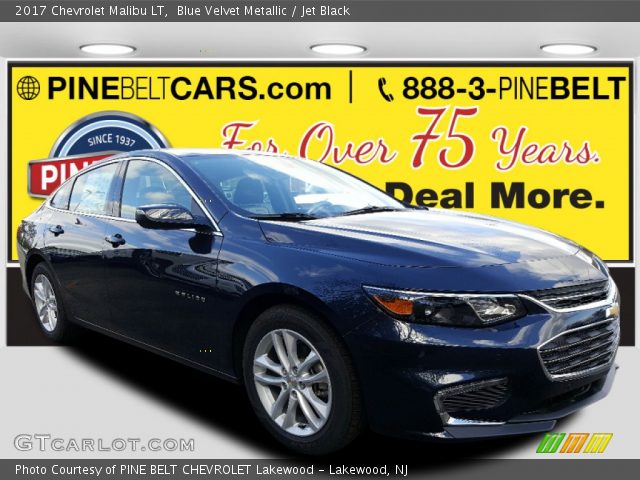 2017 Chevrolet Malibu LT in Blue Velvet Metallic