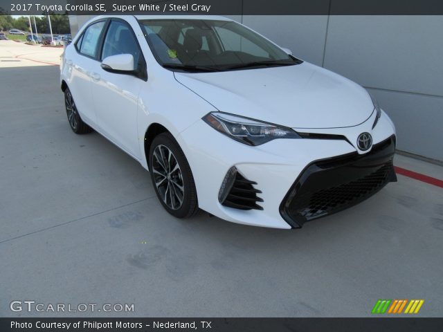 2017 Toyota Corolla SE in Super White