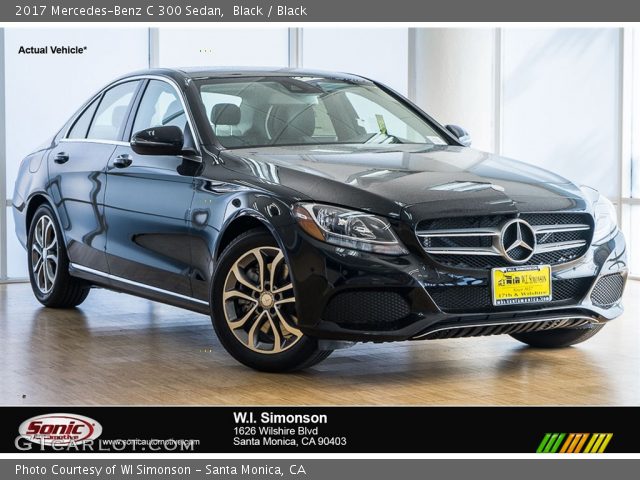 2017 Mercedes-Benz C 300 Sedan in Black