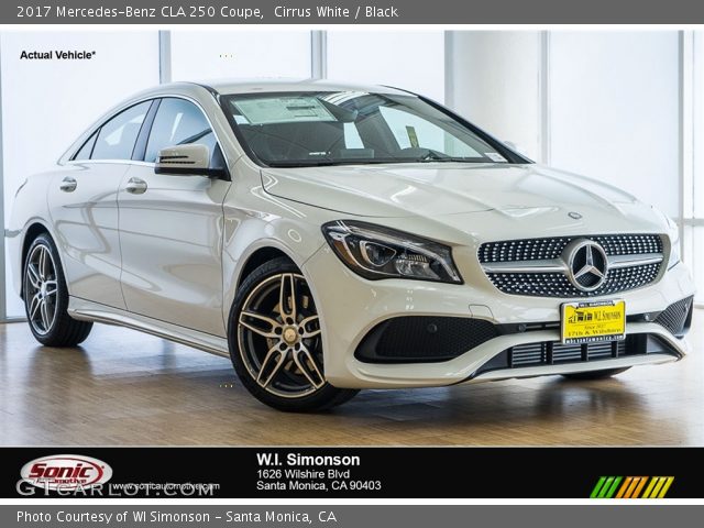 2017 Mercedes-Benz CLA 250 Coupe in Cirrus White