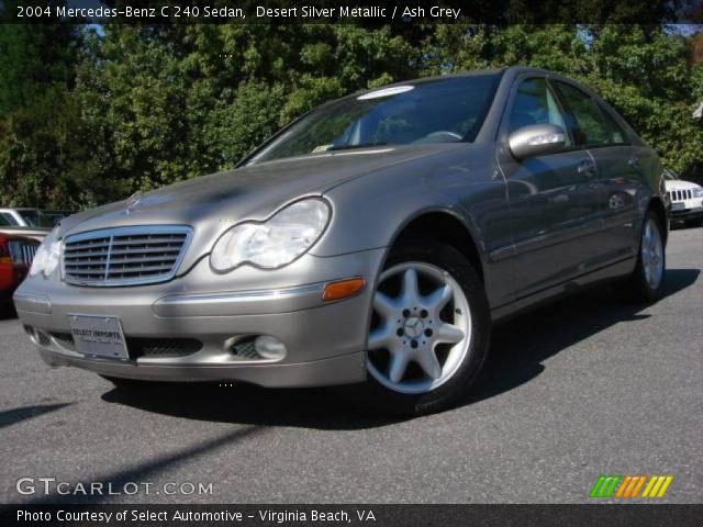 2004 Mercedes-Benz C 240 Sedan in Desert Silver Metallic