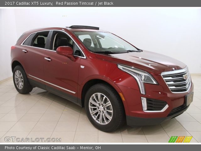 2017 Cadillac XT5 Luxury in Red Passion Tintcoat