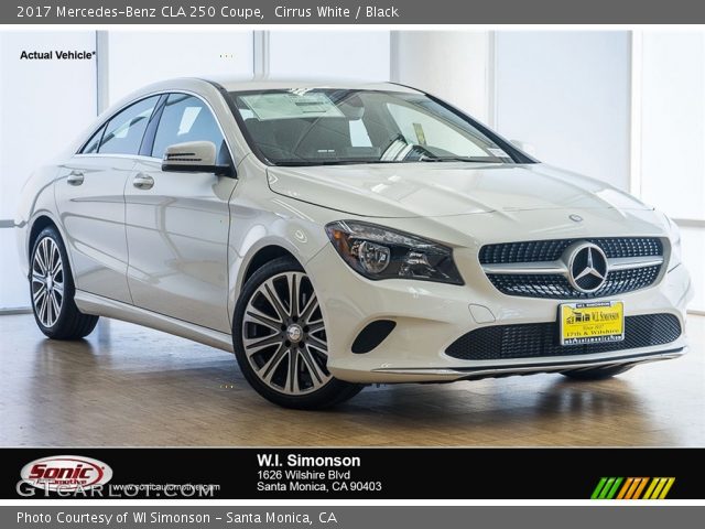 2017 Mercedes-Benz CLA 250 Coupe in Cirrus White