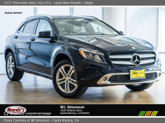 2017 Mercedes-Benz GLA 250 in Lunar Blue Metallic