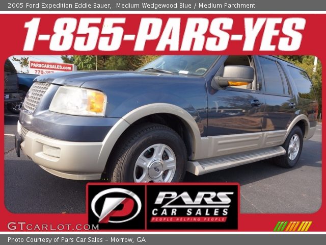 2005 Ford Expedition Eddie Bauer in Medium Wedgewood Blue
