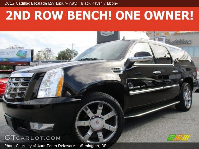 2013 Cadillac Escalade ESV Luxury AWD in Black Raven