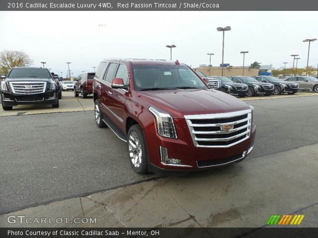 2016 Cadillac Escalade Luxury 4WD in Red Passion Tintcoat