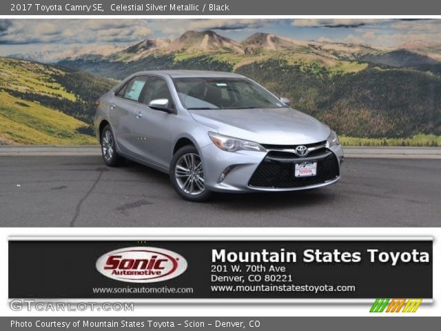 2017 Toyota Camry SE in Celestial Silver Metallic