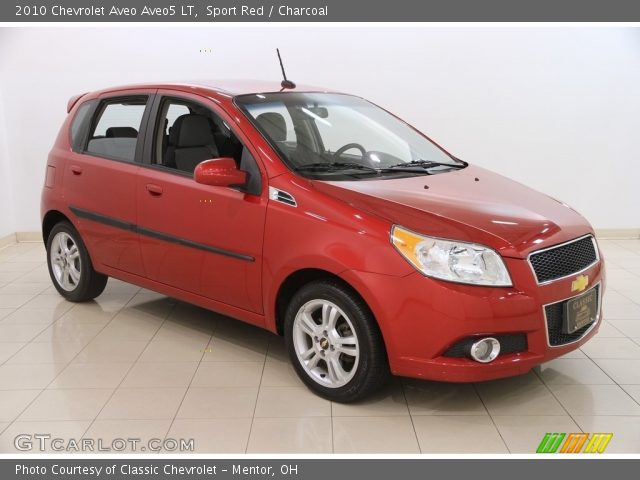 2010 Chevrolet Aveo Aveo5 LT in Sport Red