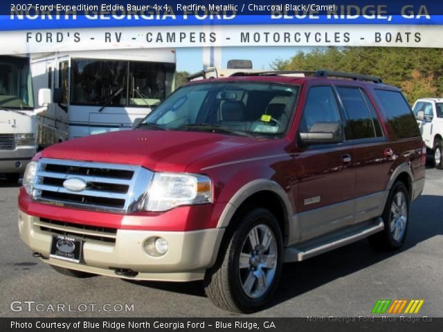 2007 Ford Expedition Eddie Bauer 4x4 in Redfire Metallic
