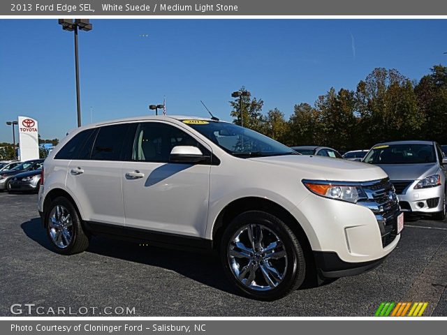 2013 Ford Edge SEL in White Suede