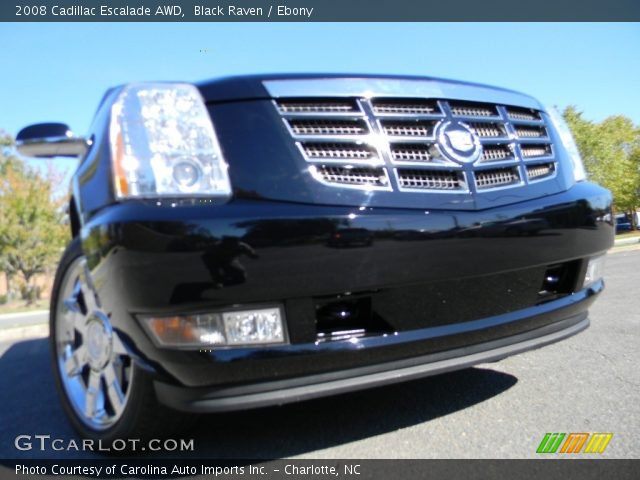 2008 Cadillac Escalade AWD in Black Raven