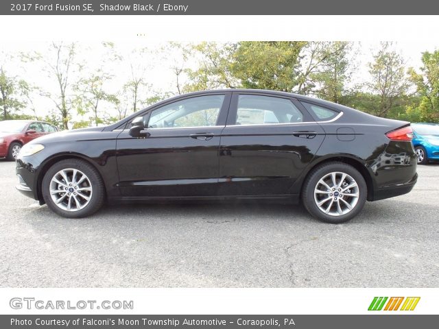2017 Ford Fusion SE in Shadow Black