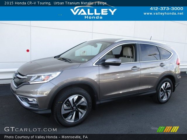 2015 Honda CR-V Touring in Urban Titanium Metallic
