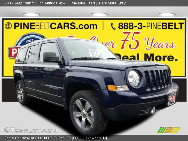 2017 Jeep Patriot High Altitude 4x4 in True Blue Pearl