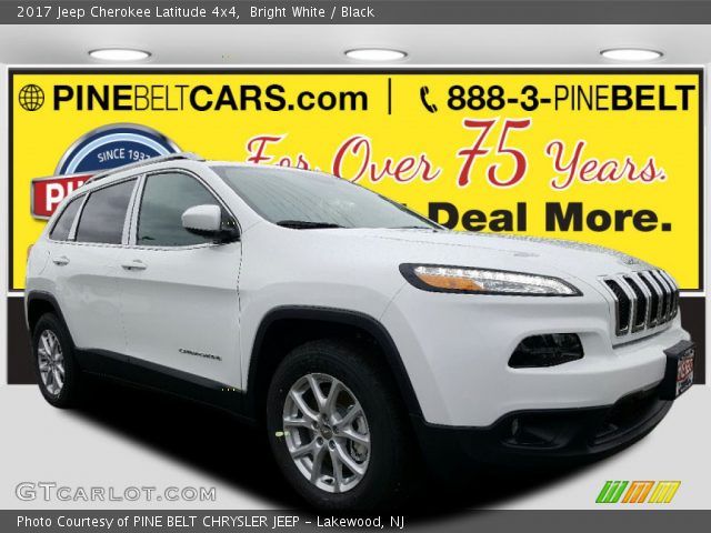 2017 Jeep Cherokee Latitude 4x4 in Bright White