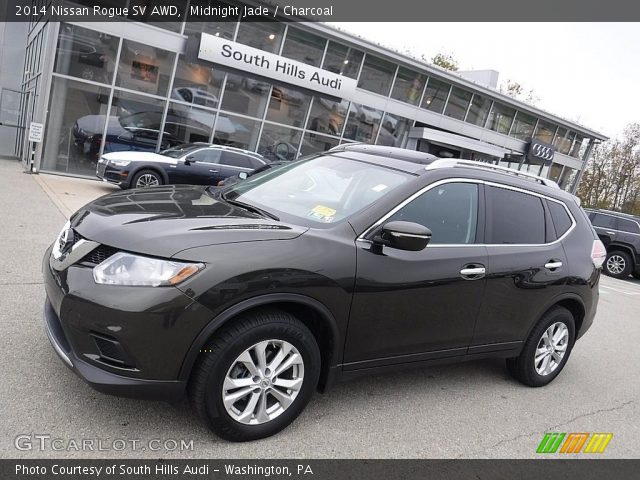 2014 Nissan Rogue SV AWD in Midnight Jade