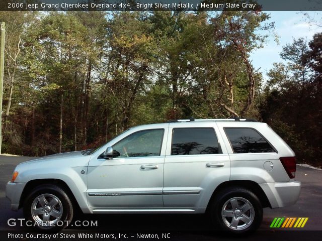 2006 Jeep Grand Cherokee Overland 4x4 in Bright Silver Metallic