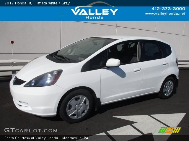 2012 Honda Fit  in Taffeta White