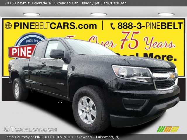 2016 Chevrolet Colorado WT Extended Cab in Black