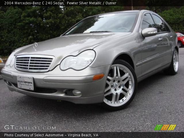 2004 Mercedes-Benz C 240 Sedan in Pewter Silver Metallic
