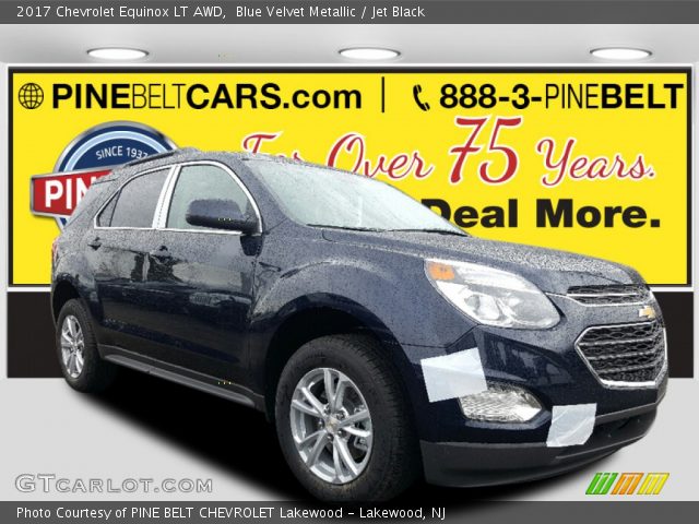 2017 Chevrolet Equinox LT AWD in Blue Velvet Metallic
