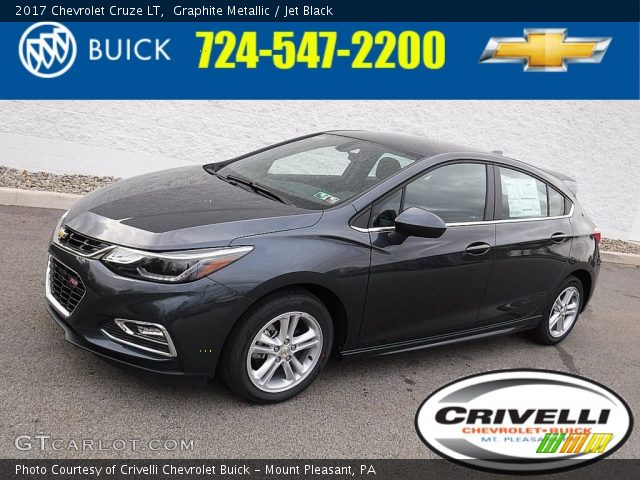 2017 Chevrolet Cruze LT in Graphite Metallic