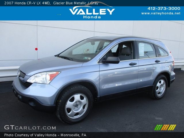 2007 Honda CR-V LX 4WD in Glacier Blue Metallic