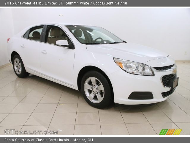 2016 Chevrolet Malibu Limited LT in Summit White