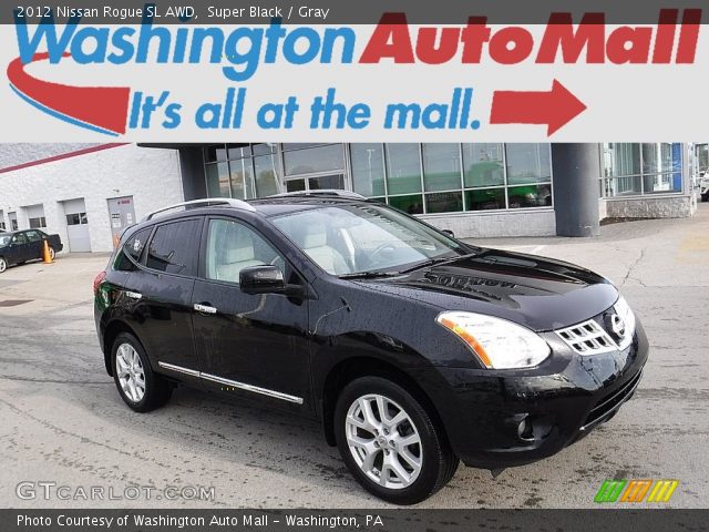 2012 Nissan Rogue SL AWD in Super Black