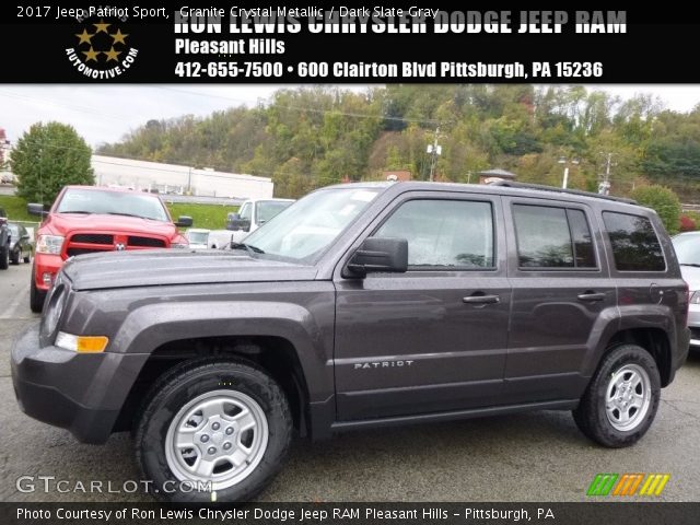 2017 Jeep Patriot Sport in Granite Crystal Metallic
