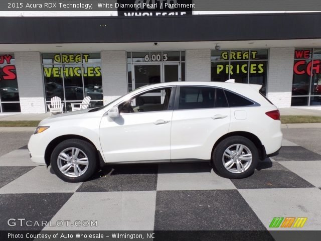 2015 Acura RDX Technology in White Diamond Pearl