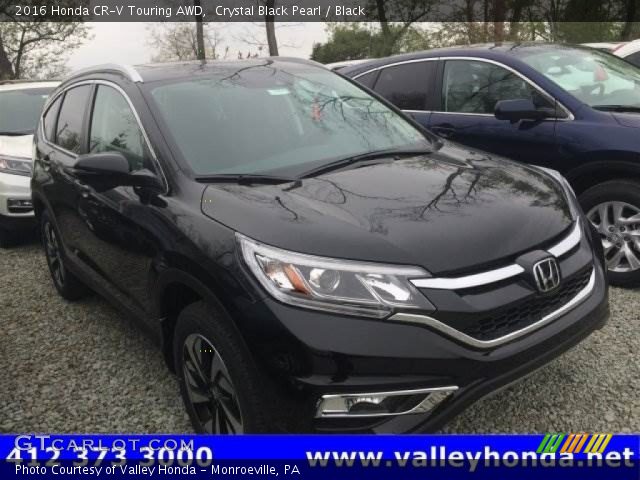 2016 Honda CR-V Touring AWD in Crystal Black Pearl
