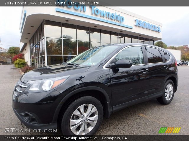 2012 Honda CR-V EX 4WD in Crystal Black Pearl