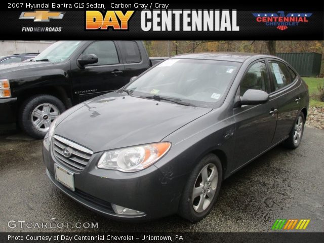2007 Hyundai Elantra GLS Sedan in Carbon Gray