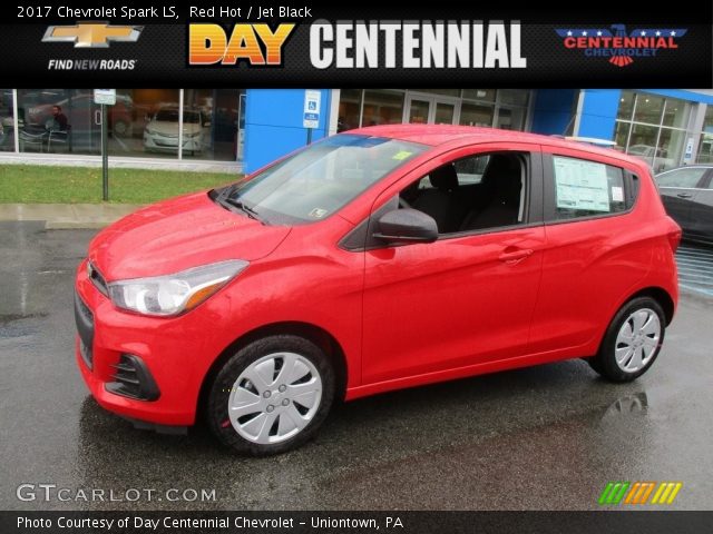 2017 Chevrolet Spark LS in Red Hot