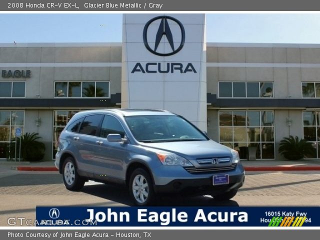 2008 Honda CR-V EX-L in Glacier Blue Metallic