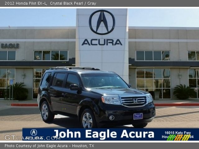 2012 Honda Pilot EX-L in Crystal Black Pearl
