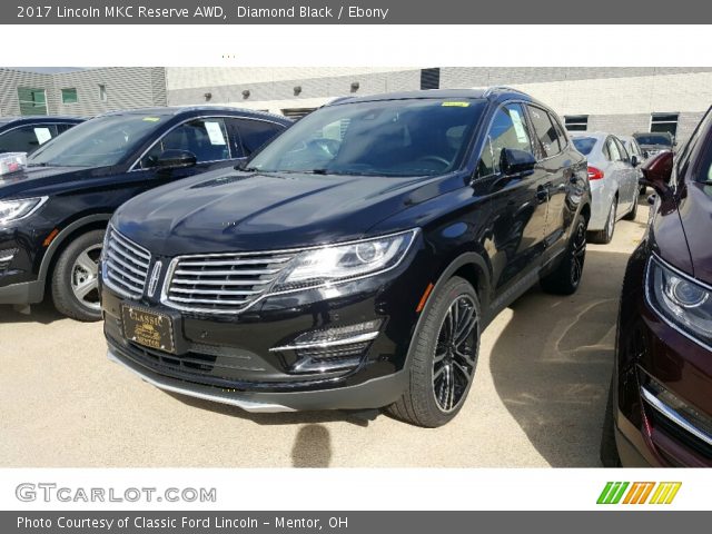 2017 Lincoln MKC Reserve AWD in Diamond Black