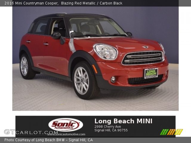 2016 Mini Countryman Cooper in Blazing Red Metallic