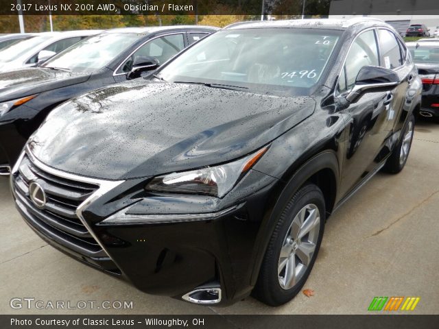 2017 Lexus NX 200t AWD in Obsidian