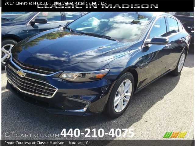 2017 Chevrolet Malibu LT in Blue Velvet Metallic