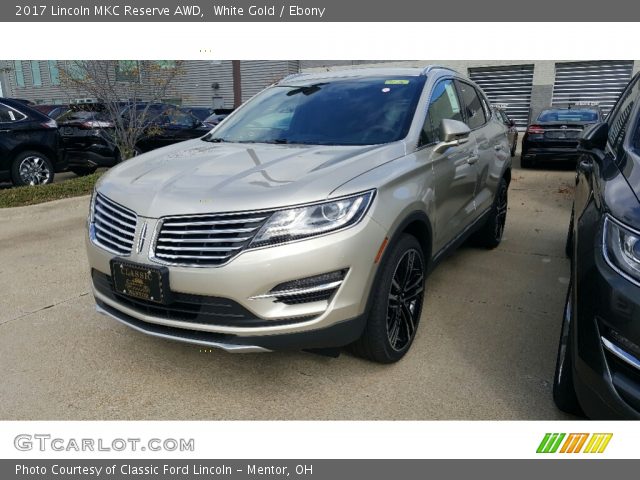 2017 Lincoln MKC Reserve AWD in White Gold