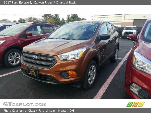 2017 Ford Escape S in Canyon Ridge