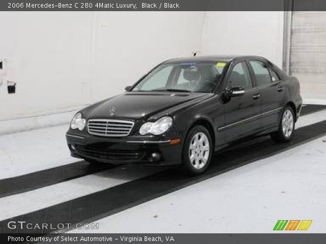 2006 Mercedes-Benz C 280 4Matic Luxury in Black