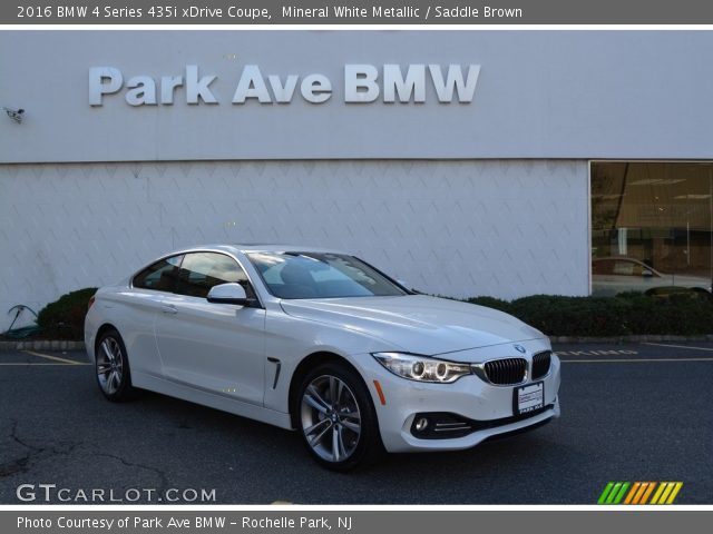 2016 BMW 4 Series 435i xDrive Coupe in Mineral White Metallic