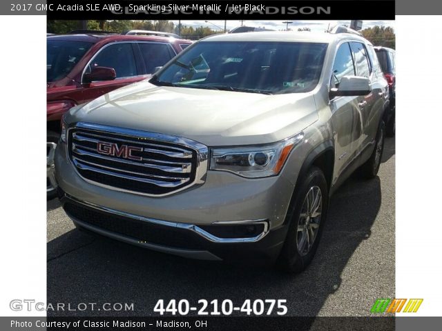 2017 GMC Acadia SLE AWD in Sparkling Silver Metallic