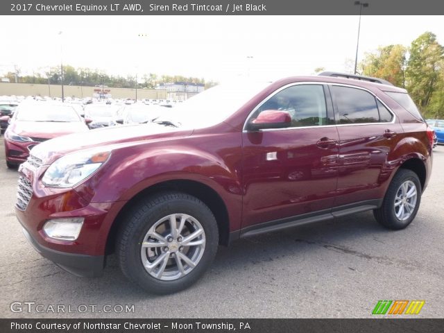 2017 Chevrolet Equinox LT AWD in Siren Red Tintcoat